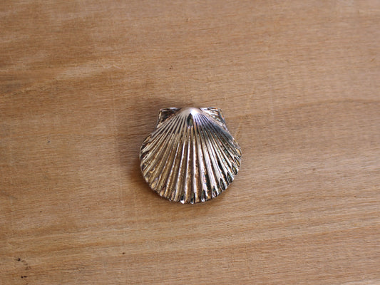 Sterling silver shell charm