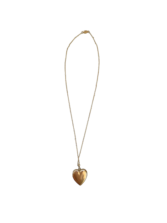 Heart locket necklace