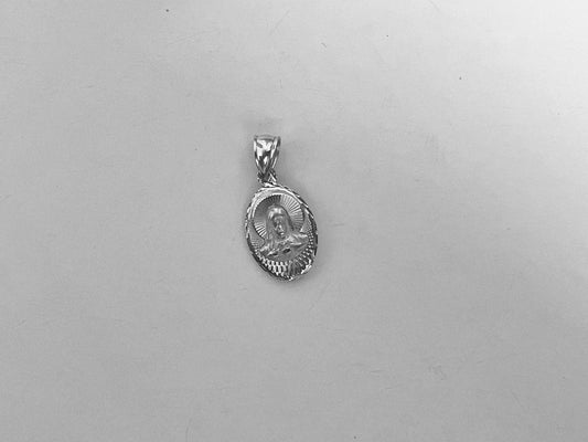 14 karat Mary charm