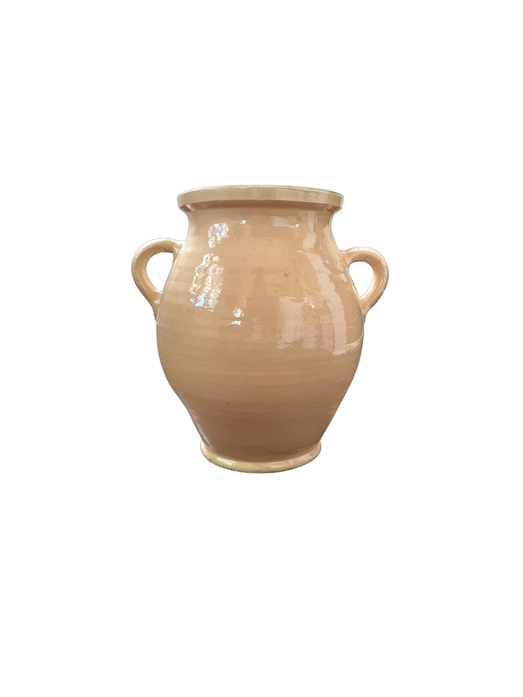 Cream french vase