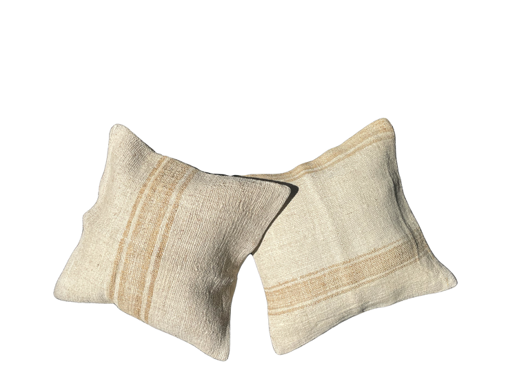 Turkish Kilim Hemp Pillowcases